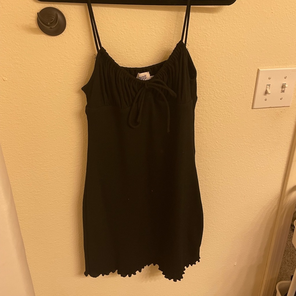 Princess Polly Black Body Con Casual Dress